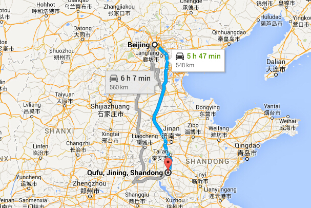 From Beijing to Qufu From Beijing to Qufu