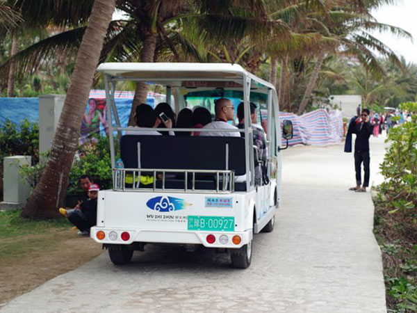 Yalong Bay sightseeing cars