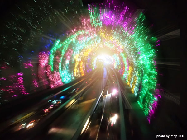 Sightseeing Tunnel at the Bund
