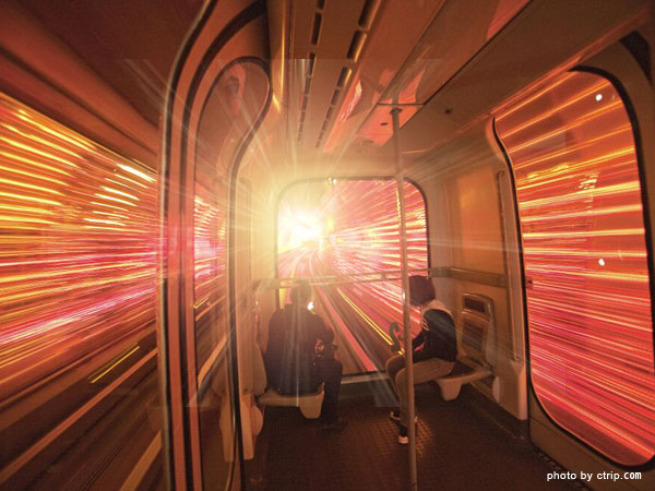 Sightseeing Tunnel at the Bund