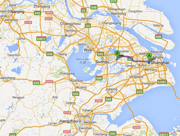 Luzhi Water Town from Shanghai