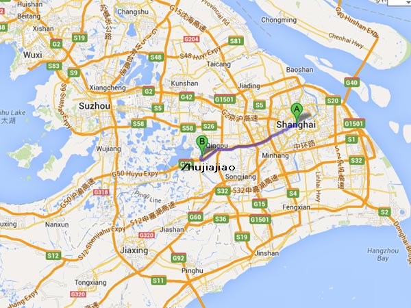 How to Get to Zhujiajiao Water Town from Shanghai