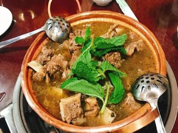 yak meat hotpot
