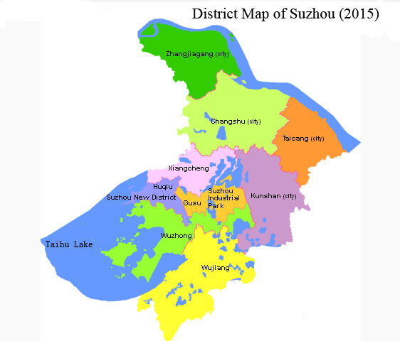 Suzhou Map Suzhou Map