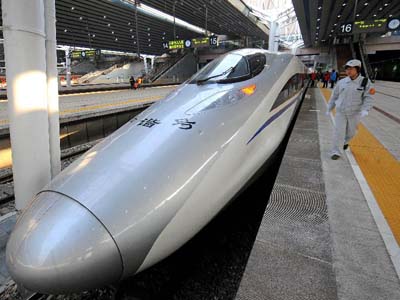 Taiyuan to Beijing High-speed Train