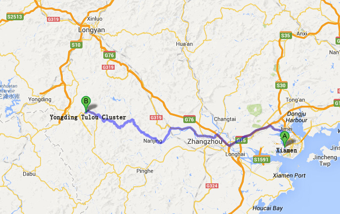 Where is Fujian Yongding Tulou