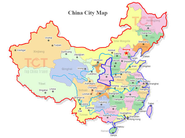xian map