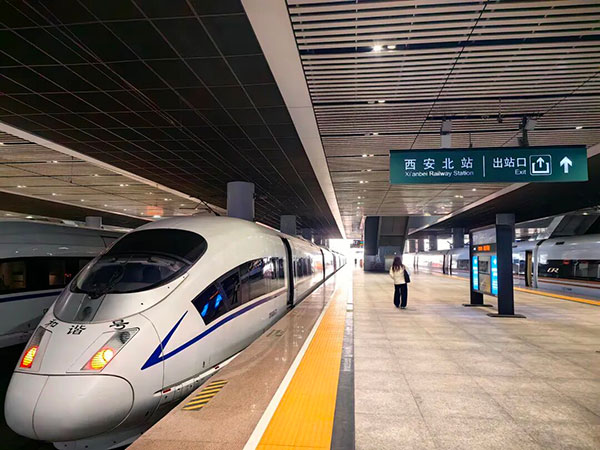 High-Speed Trains from Xian to Shanghai