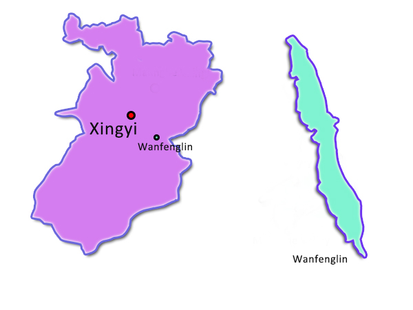 wanfenglin map
