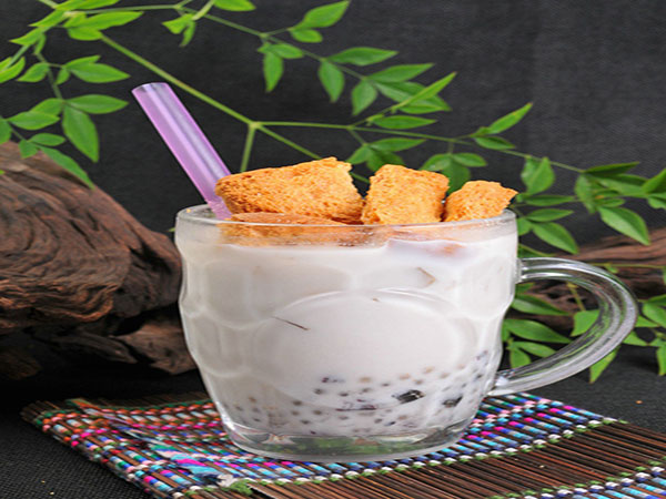 purple rice pudding