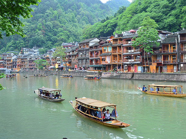 Fenghuang Ancient Town View
