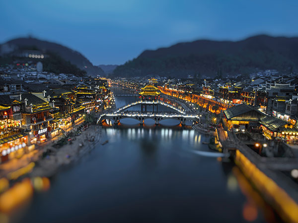 Fenghuang Ancient Town View