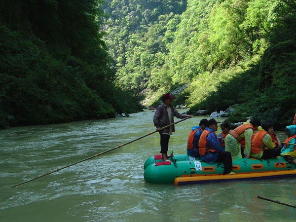 Mengdonghe River Rafting