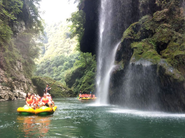 Mengdonghe River Rafting