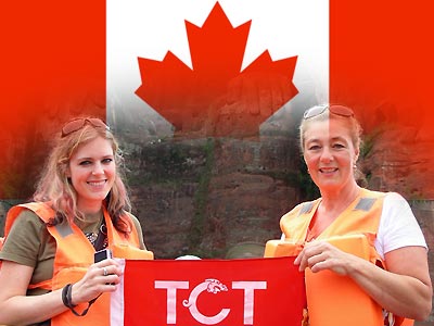 Tourists from Canada
