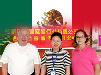 Tourists from Mexico