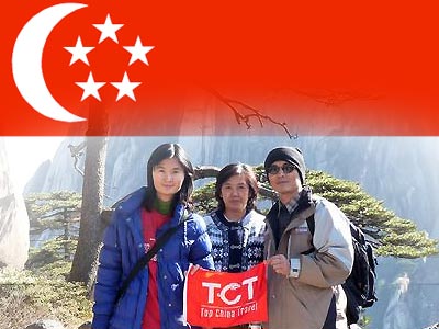 Tourists from Singapore