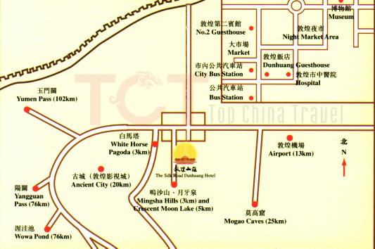 Dunhuang Map