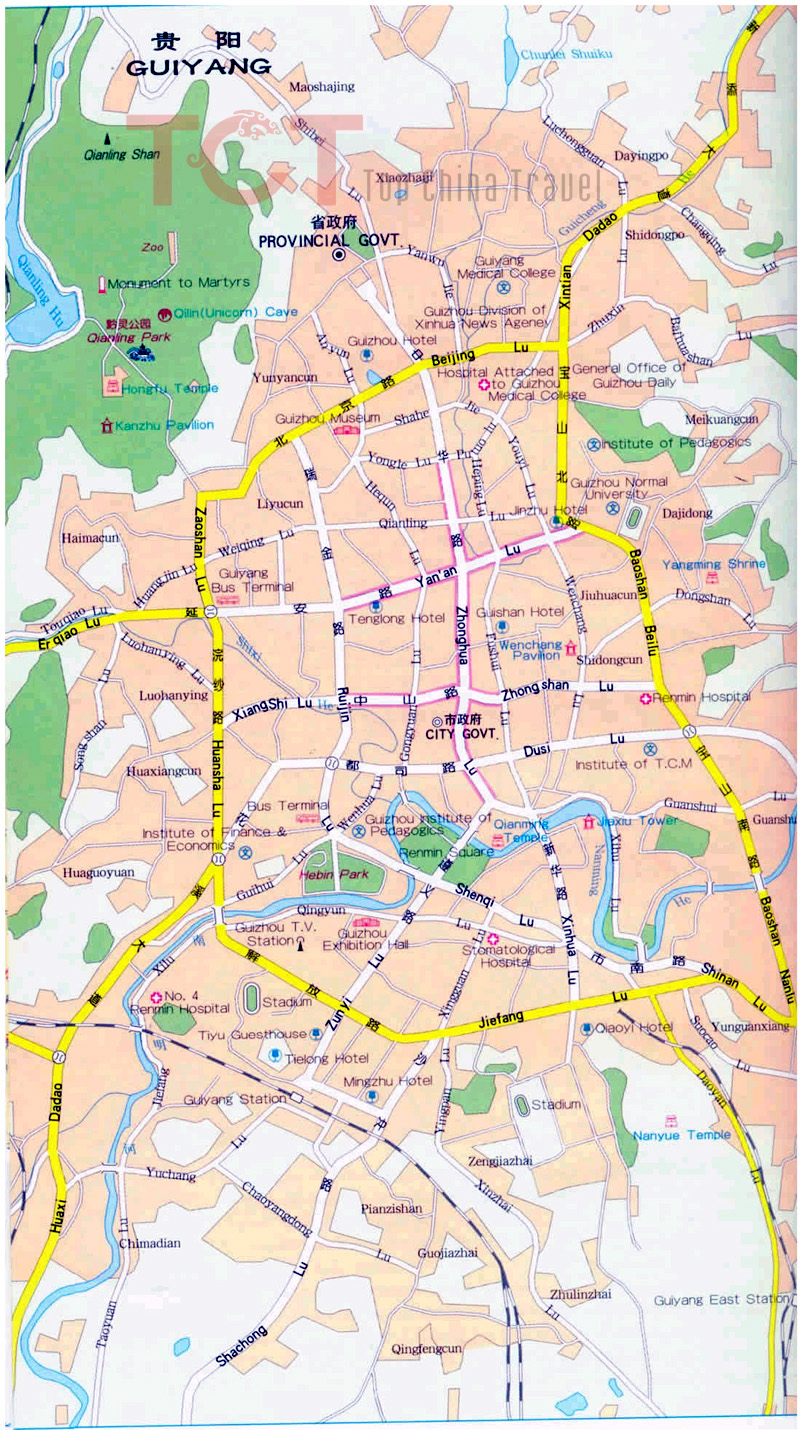 Guiyang Map