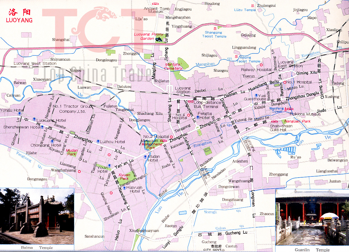 Luoyang City Map