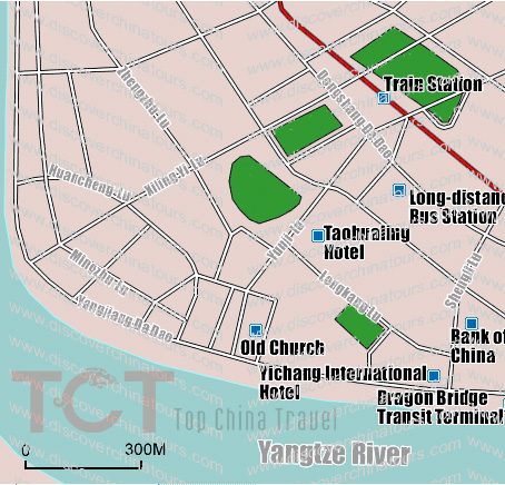 Yichang Map
