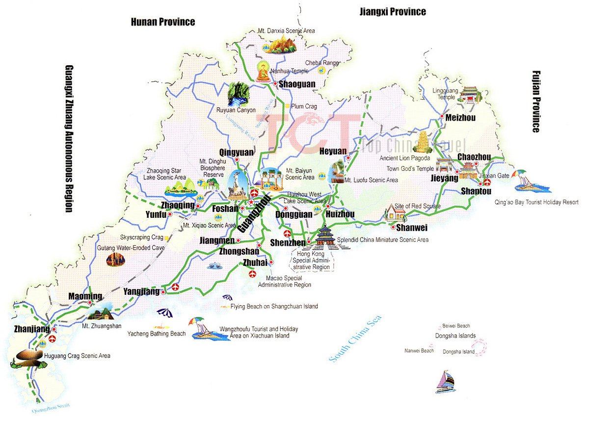 Guangdong Map