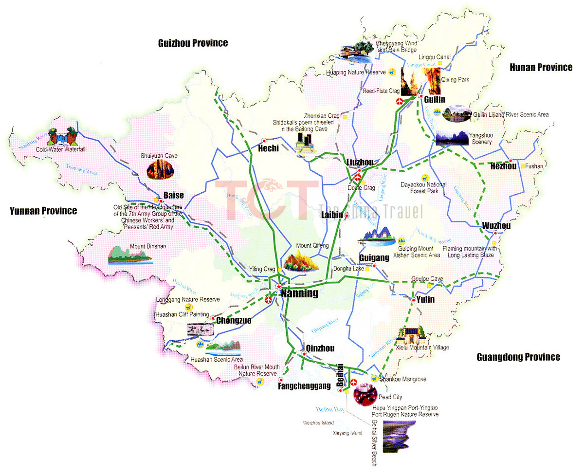 Guangxi Map