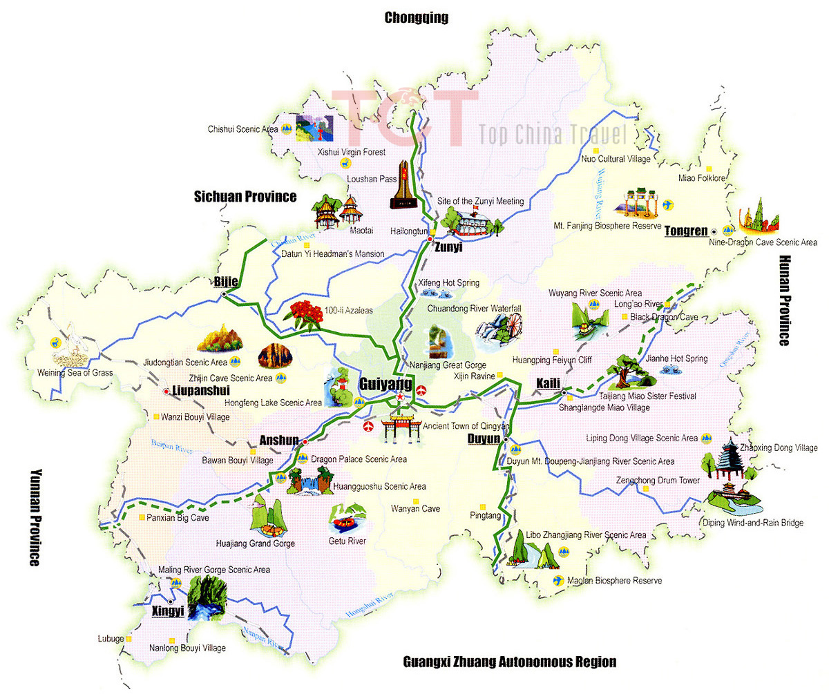 Guizhou Map