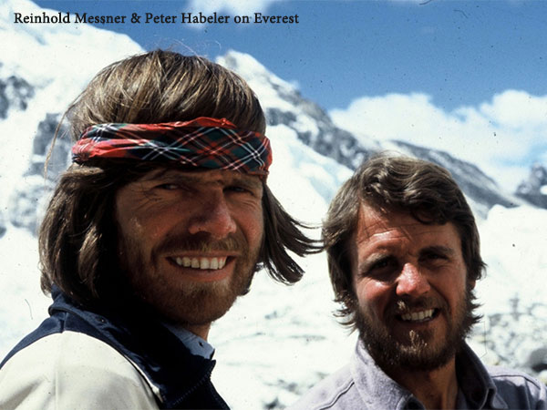 Early Expedition of Reinhold Messner Early Expedition of Reinhold Messner