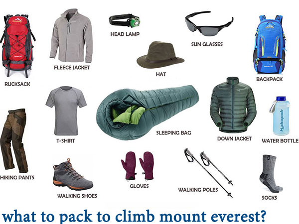 cloth for mount everest climb
