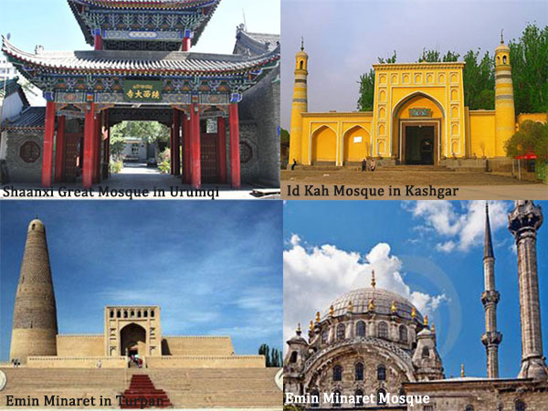 mosques in Xinjiang