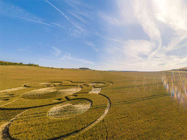 Crop Circles in Xinjiang