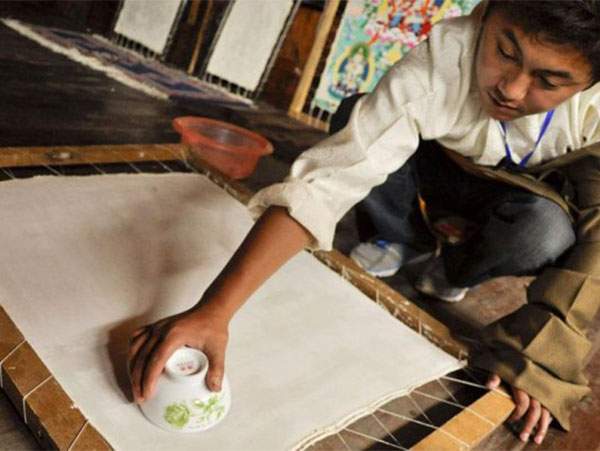 Tibetan Thangka Painting
