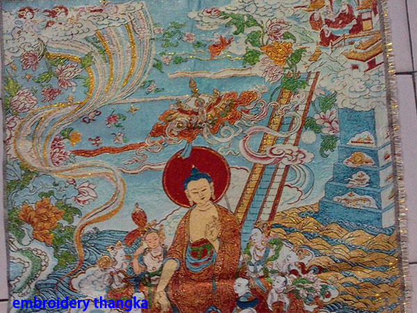 embroidery thangka