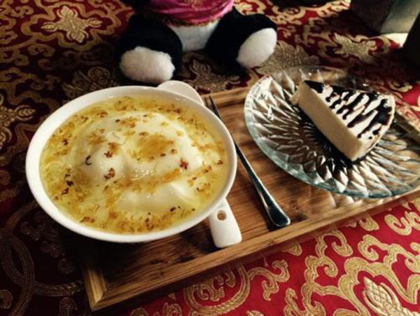 Yak yogurt in Tibet 
