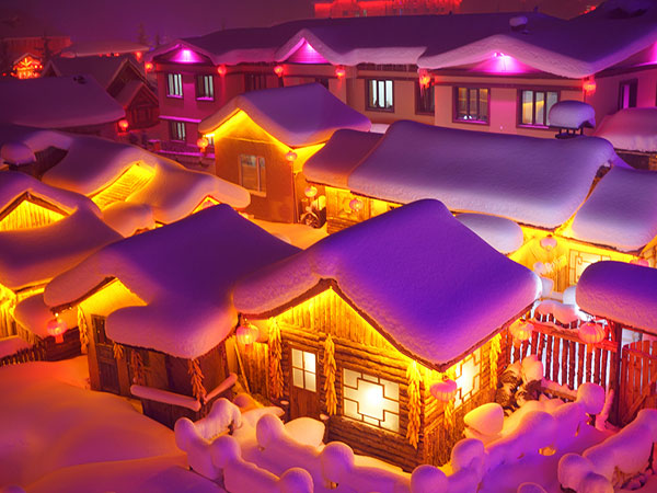 China's Snow Town