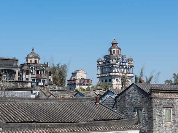 Kaiping Diaolou in Jiangmen