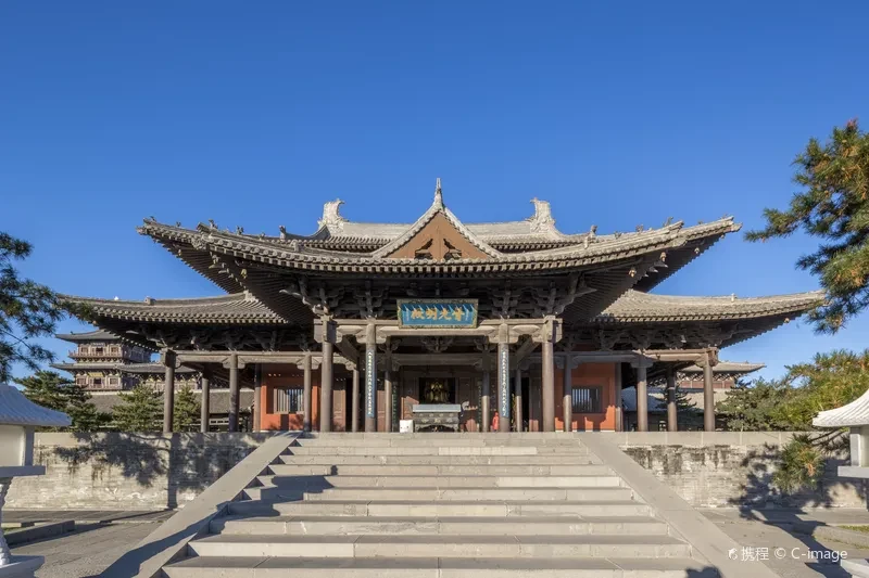 Huayan and Shanhua Monasteries — itinerary scenery