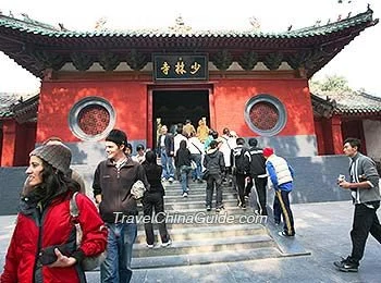Shaolin Temple and Pagoda Forest — itinerary scenery