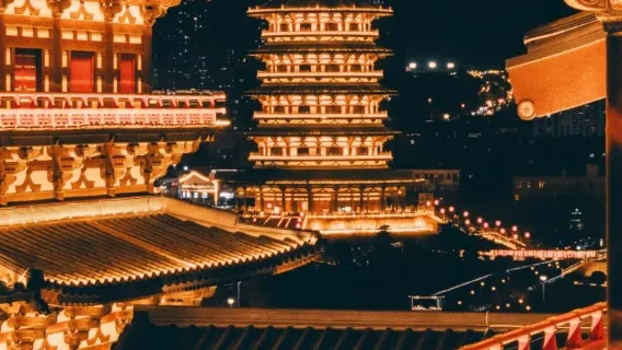 Luoyang Tang Heritage Evening — itinerary scenery