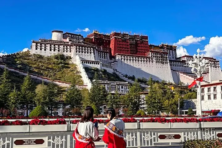 Potala Palace in Lhasa, Tibet