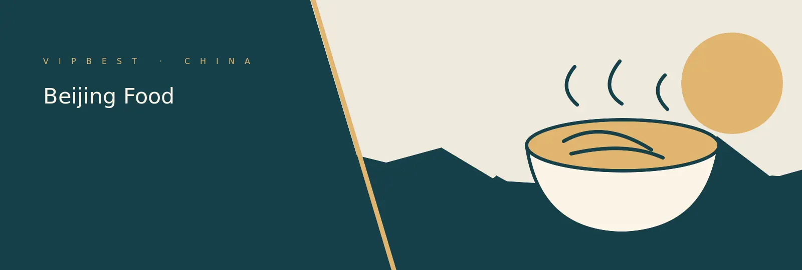 Editorial illustration for Beijing Food